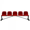 banco-metalico-new-con-ahsiento-rojo-pvc-5-plazas.webp