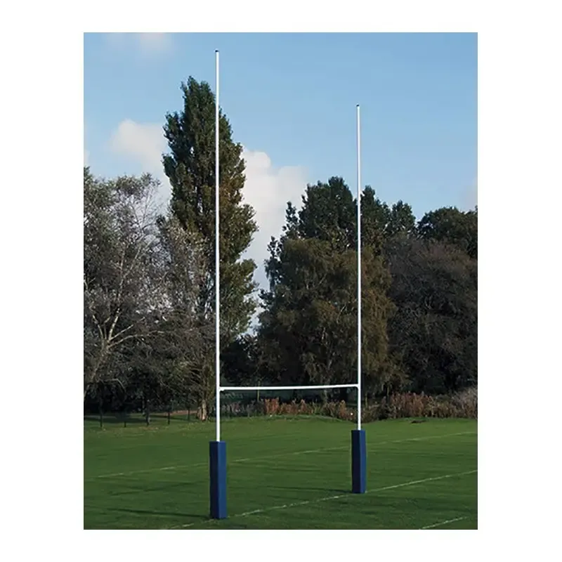 juego de porterías rugby metálicas